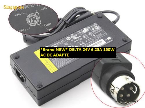 *Brand NEW* 497-0466461 497-0466461 DELTA 24V 6.25A 150W AC DC ADAPTE GM150-2400600 POWER SUPPLY